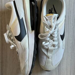 Nike White and Black Athletic Shoes